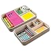 Produktbild mDesign Schreibtisch Organizer mit 4 Fächern - der ideale Schreibtisch Butler - praktische Fächerbox