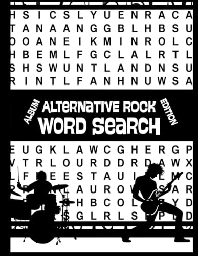 Alternative Rock Word Search - Album Edition