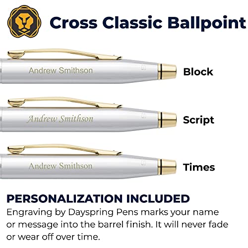 Engraved Cross Pen | Personalized With Medical Doctors Caduceus Emblem And Name. Gift Pen - At Cross Classic Century Medalist Ballpoint. Custom Engraving Included. #TOP2
