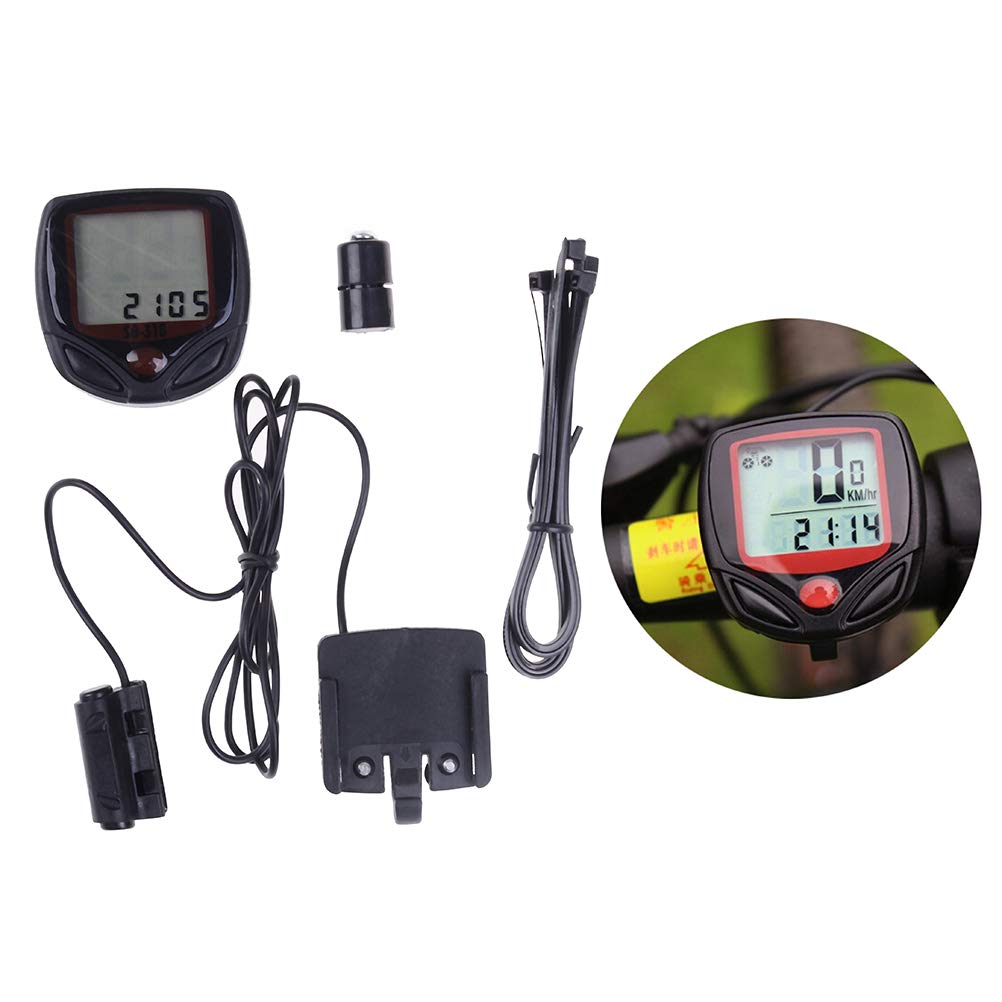 AOWA Bike Bicycle Cycling Odometer Speed Speedometer Waterproof Meter Mountain Bike