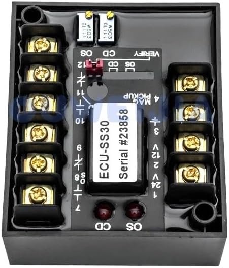 ECU SS30 Electronic Control Unit Model Generator Engine Over Speed Controller Governor