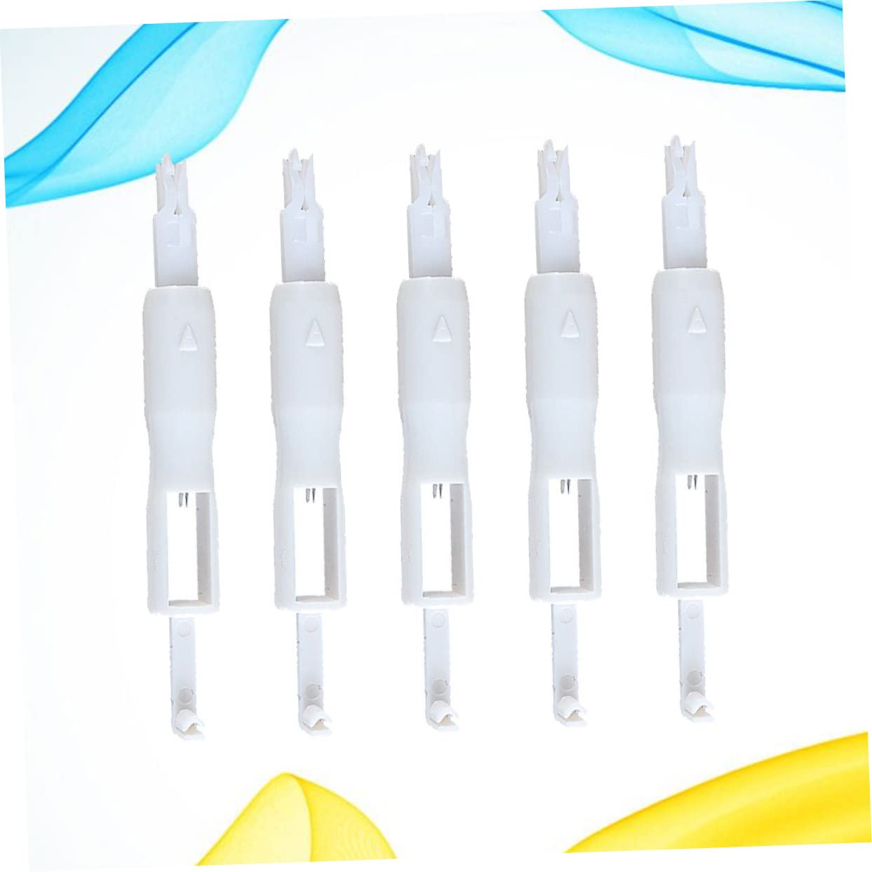 VILLCASE 15piezas Enhebrador Automático De Para Máquina De Herramienta De Inserción De Hilo Accesorios De Costura Para Color