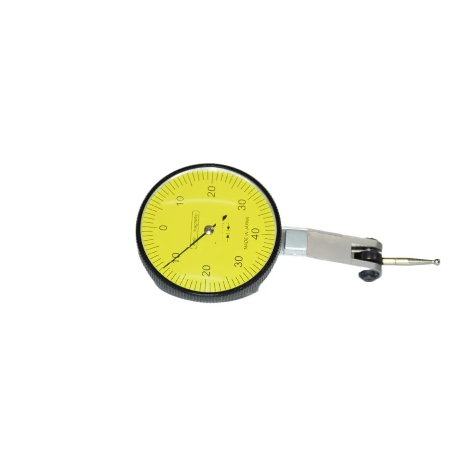 Cyfrowy czujnik zegarowy, 513-404 Pionowy czujnik zegarowy z dźwignią analogową Dokładność 0,01 mm Zakres 0–0,8 32 mm/38(32mm)