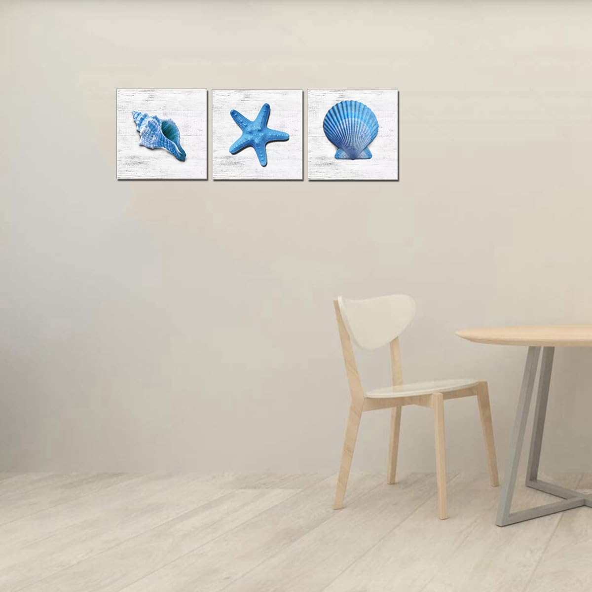 Corona Náutica De Hanukkah De 18 Pulgadas Azul Oscuro Con Conchas Marinas Y Estrella De Mar – Decoración Costera Para Interior Y Exterior