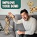 OutdoorBengal The Click Crusade Cat Clicker Training Card Game for Pet Training with Clicker - Train Cats to do Tricks, Improve Communication and Bond with Your Cat (Clicker Trainer not Included)