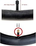 Paquet de 2 26 Tubes de vélo de pouce, 26x1.90/1.95/2.10/2.125 Tubes à pneus de vélo, remplacement 32mm Valve Schrader, en caoutchouc Butyl durable intérieur de vélo de montagne