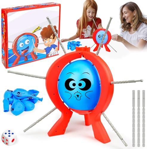 Vibbang Balloon Toys Boom, Jeux De Ballons De Table, Jeu d'Éclatement De Ballons, Jeu De Ballons Interactif Pour Les Fêtes, Vacances, Fêtes...