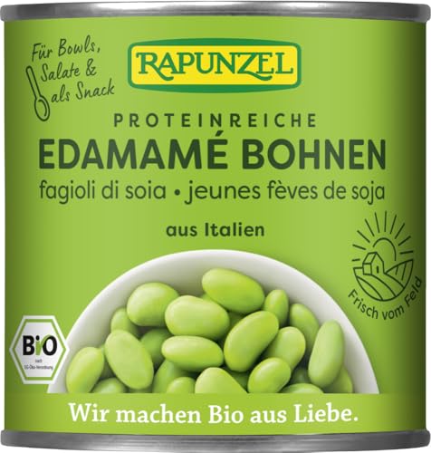 Rapunzel Bio Sojabohnen Edamamé in der Dose (6 x 200 gr)