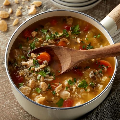 Image of Progresso Reduced Sodium, Savory Chicken & Wild Rice Soup, 19 oz. (Pack of 12)