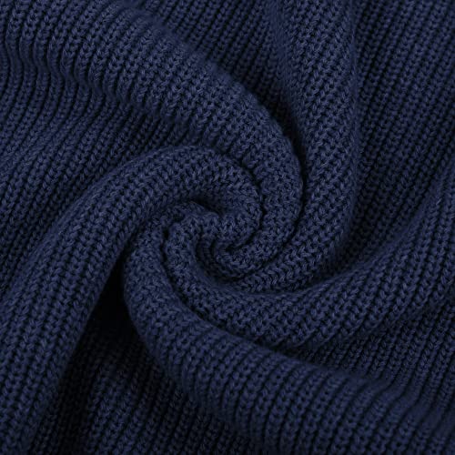 Image of Kid Nation Boys Sweater Cotton Quarter Zip Sweater Kids Cable Knit Pullover | Casual 1 /4 Zip Sweater for Child 3-14 Years (Previously Amazon Essentials)
