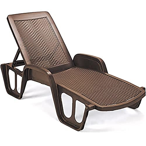 Lettino Pool Impil.Moka