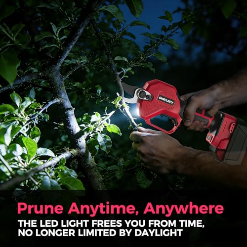 Image of Electric Pruning Shears for Milwaukee M18 Battery, Cuts up to 1.4 Inches