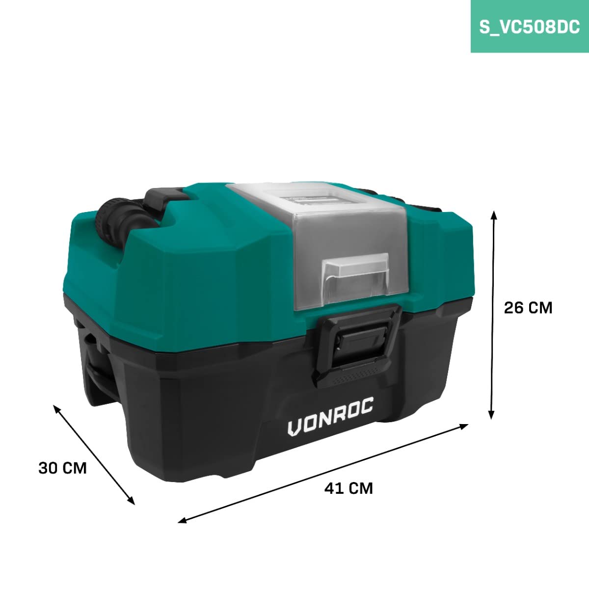 VONROC Aspiratore portatile multifunzione 20V | accessori inclusi | Batteria 2.0Ah e caricatore rapido inclusi