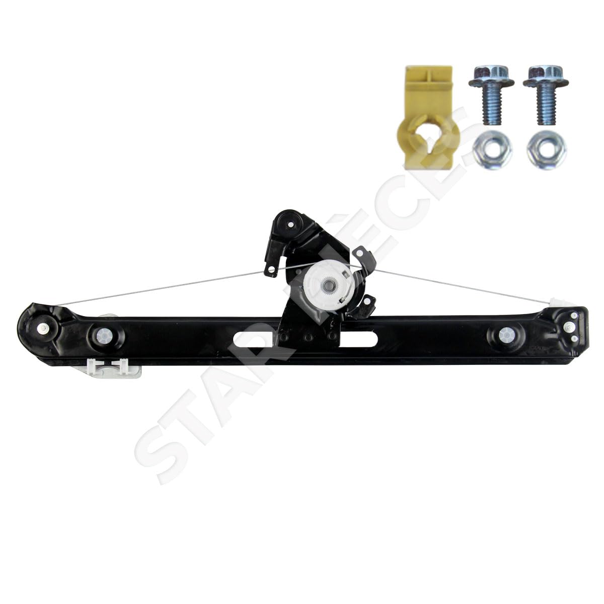 STARKIT PERFORMANCE Elevalunas compatible para BMW E46 (Serie 3) (1998-2005) TRASERO IZQUIERDO (trasero conductor) 51358212099, 51358200717