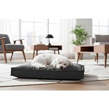 Premium Kedi K pek Yata  - 50X70 Fermuarl  Y kanabilir Minder, Gri