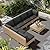 LHBcraft 7 Piece Wicker Patio Sectional Furniture Set, Modular Rattan Outdoor Furniture, Patio Conversation Sets Outdoor Sectionals Sofa, Water Resistant Fluffy Cushions and Coffee Table, Black
