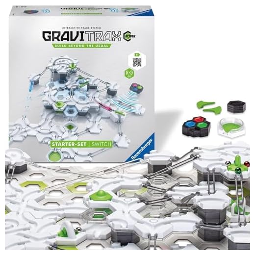 Ravensburger - GraviTrax Power Starter Set Switch, Juego Stem Innovador y Educativo, 8+ Años