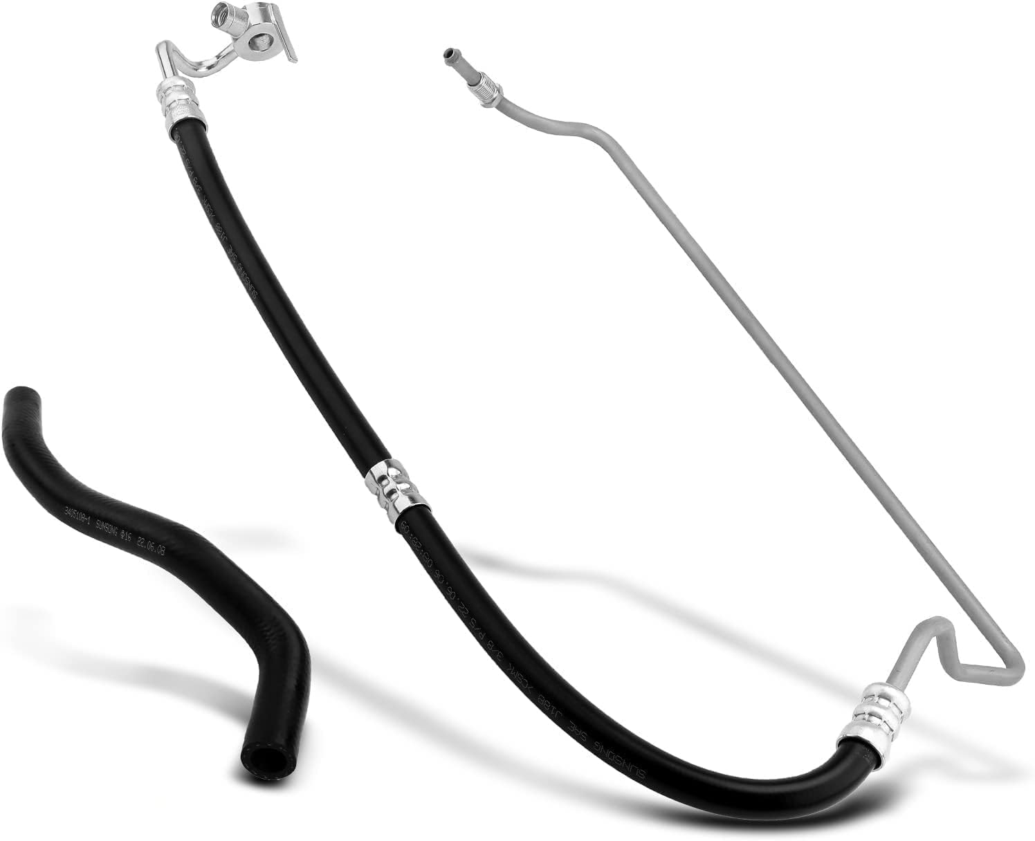 A-Premium 2Pcs Power Steering Hose Pressure & Reservoir Hose Line Assembly Compatible with Toyota Sequoia 2001-2007 V8 4.7L