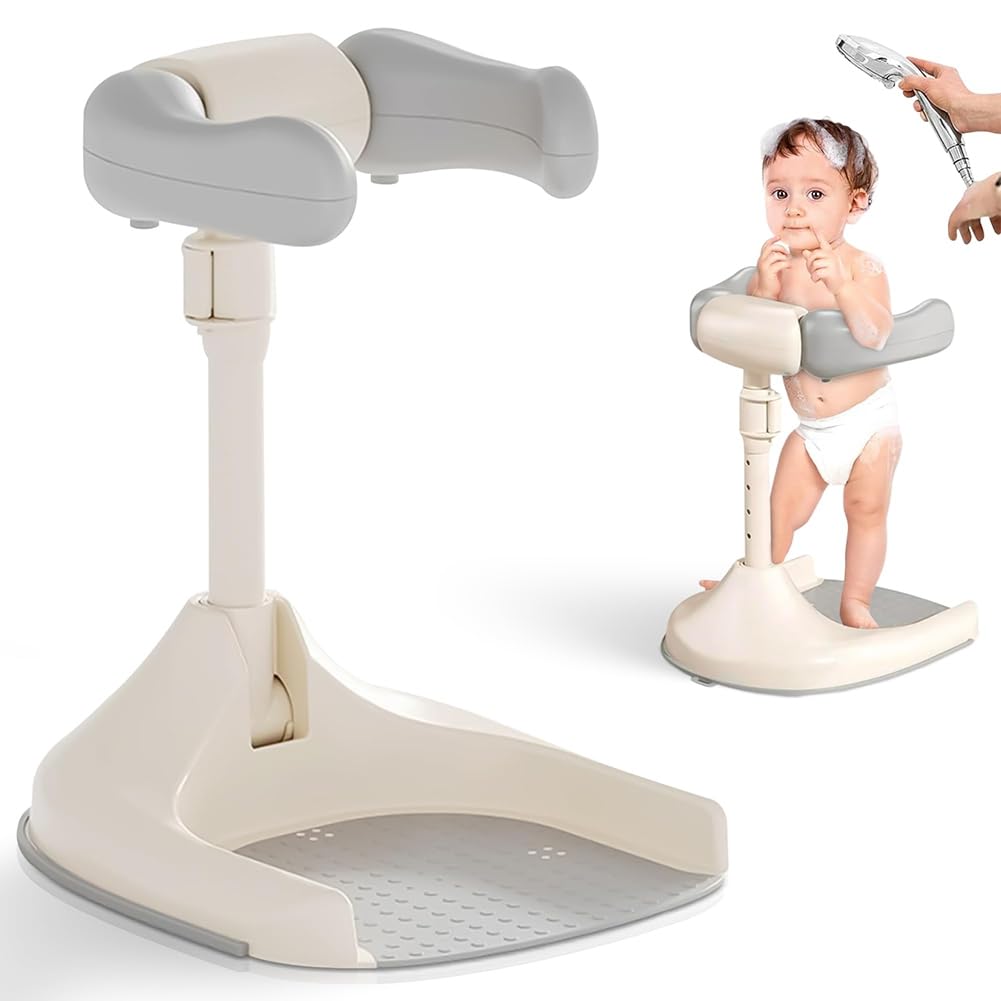 Asiento de Baño Plegable para Recién Nacidos, Antideslizante, Soporte para Ducha Infantil, Soporte para Baby Shower