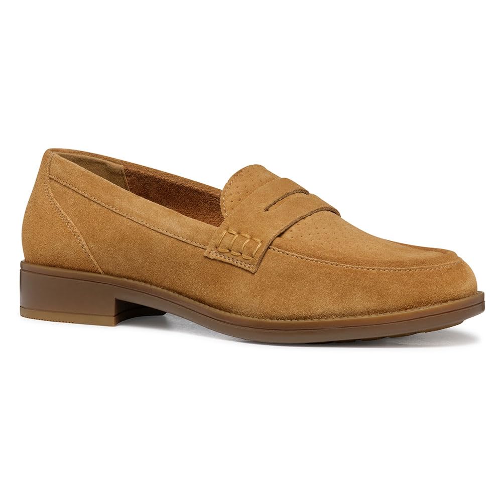 Geox D Jaylon 2 A, Women’s Loafer, Cognac,