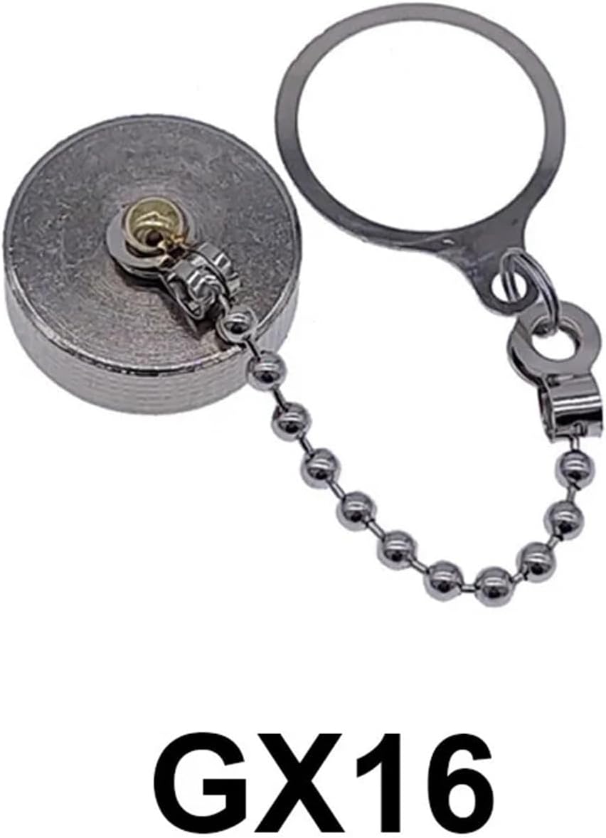 GX12 GX16 GX20 connector plug cover circular connector protective cover(GX16 Metal Cap)
