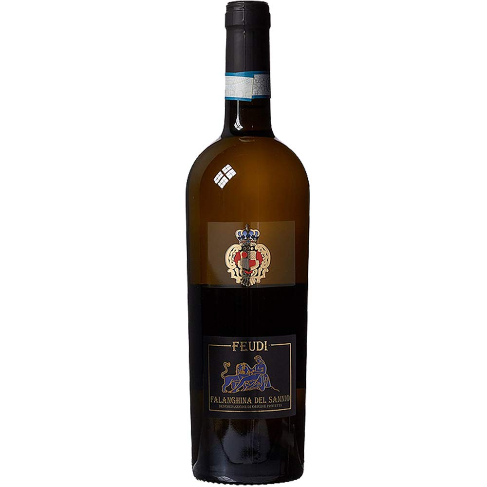 Falanghina Feudi Sannio Doc | Vino Bianco della Campania | Confezione da 6 Bottiglie da 75 Cl | Idea Regalo