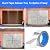 HADOR Reflective Insulation Foam Roll 48 in X 10 Ft, Window Insulation Kit for Summer Heat, Double-Sided Pearl Cotton Insulation with Aluminum Foil Cover, Thermal Insulation Shield with Tape