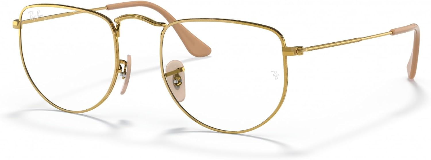 Ray-Ban Unisex Rx3958v Elon Round Prescription Eyewear Frames