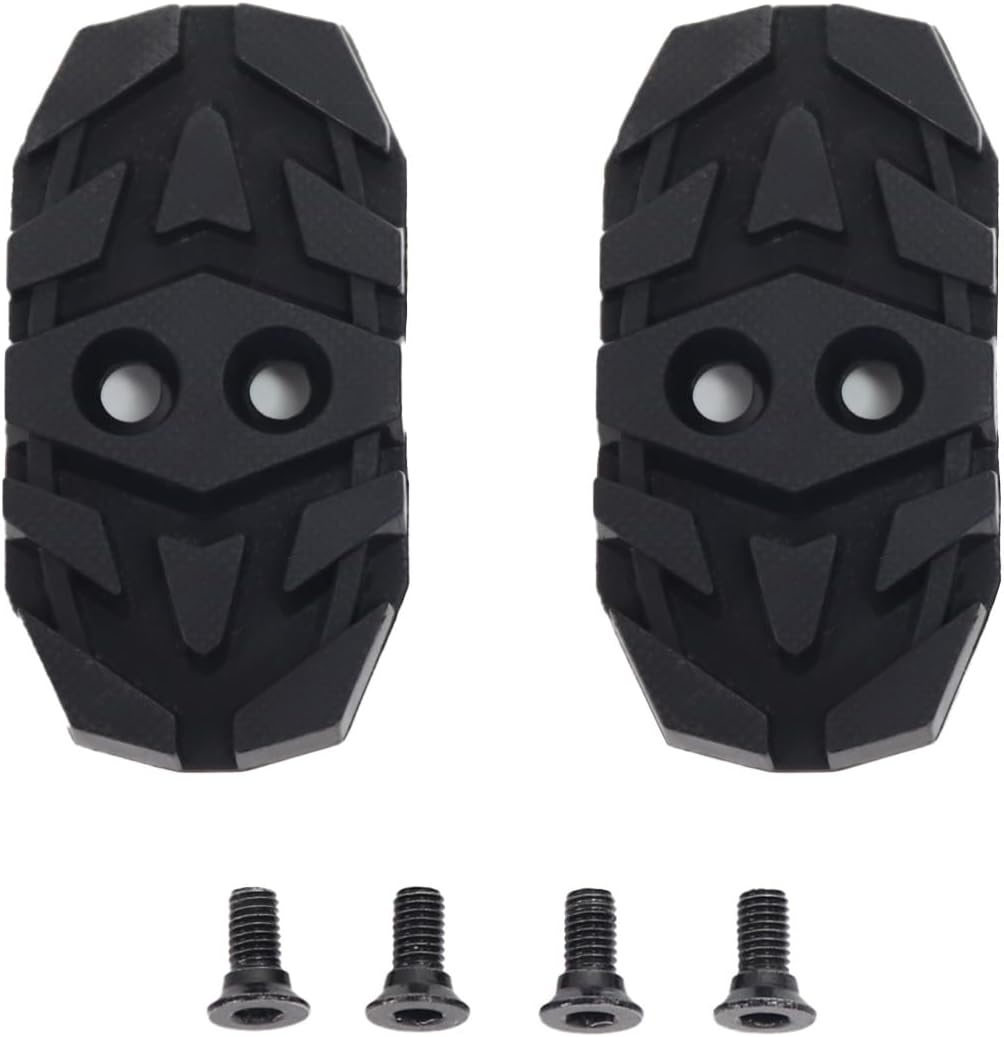 Mountain Bike Lock Shoe Cleat to Flat Pedal Converter Cover for Shimano/Specialized/Trek and Most MTB Bike Lock Shoes