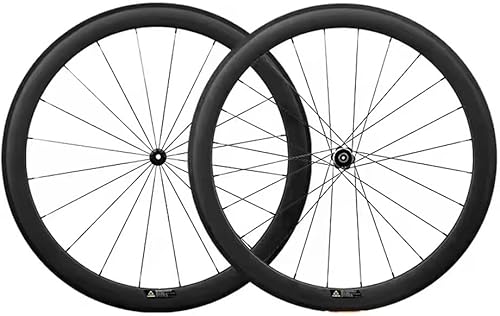 Miniatura 4 de eforsit Material de fibra de carbono Radios de bicicleta de 9.724 in - 12.087 in con tapas de cobre, cubo de tracción recta, radios de rueda plana