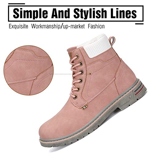 Mishansha Winterschoenen voor heren, warm gevoerde sneeuwlaarzen voor dames, wandelschoenen, waterdicht, antislip, voor buiten - Image 8