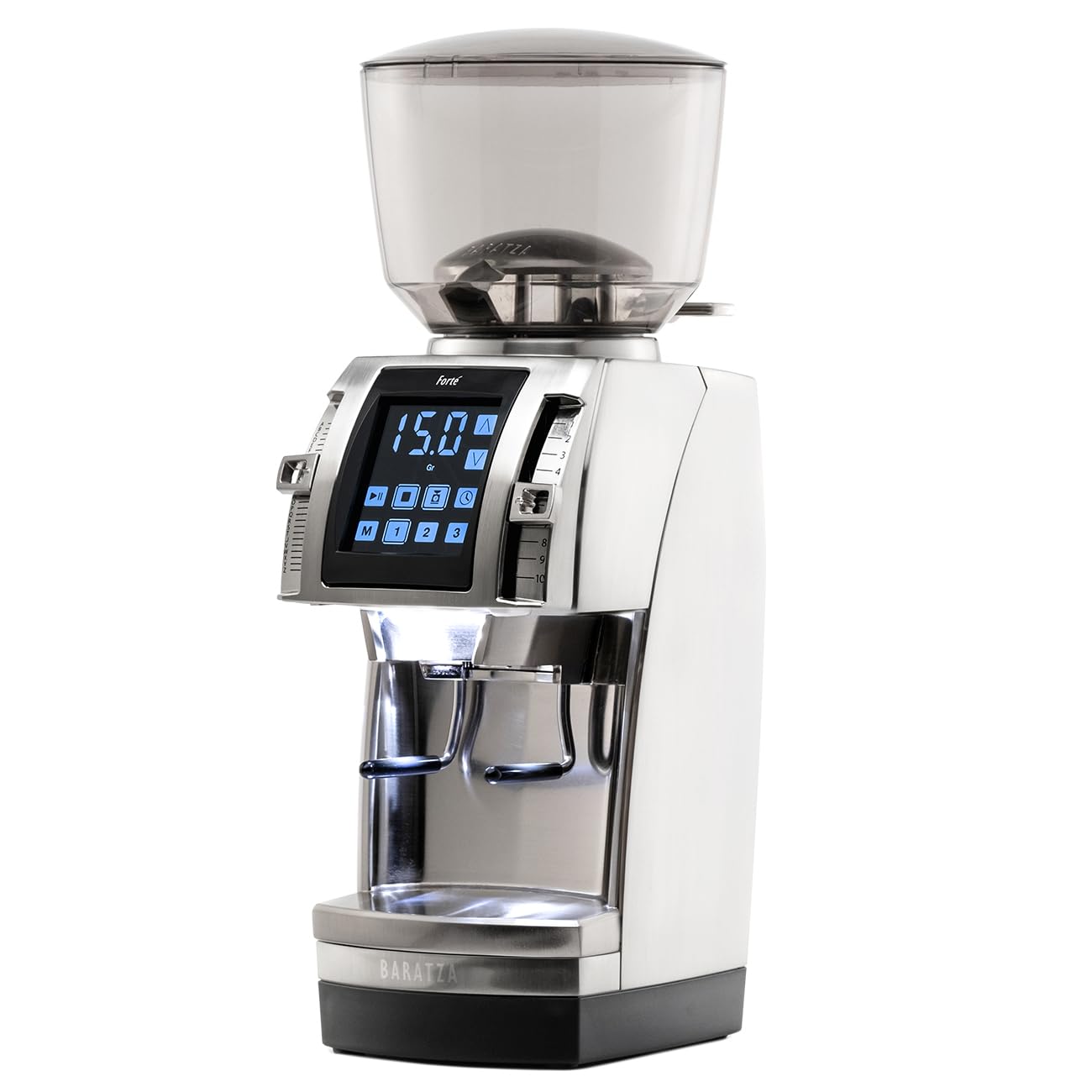 Baratza Forte AP (All-Purpose) - Flat Ceramic Burr Coffee and Espresso Grinder (with PortaHolder and Bin)