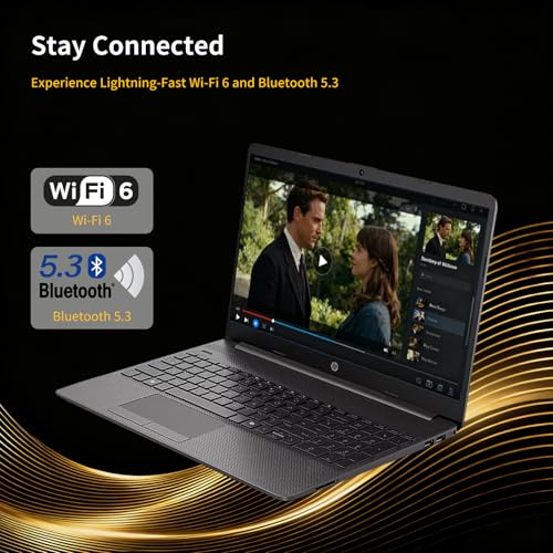 Image of HP 250 G9 Premium Business Laptop - 15.6 inch FHD 1080p Display, Intel i3-1315U CPU, Windows 11 Pro, Numeric Keypad, 64GB RAM, 2TB SSD, Wi-Fi 6, All-Day Performance for Work & Study, with Accessories