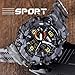 Gosasa Men's Watches Multi Function Military S-Shock Sports Watch LED Digital Waterproof Alarm Watches