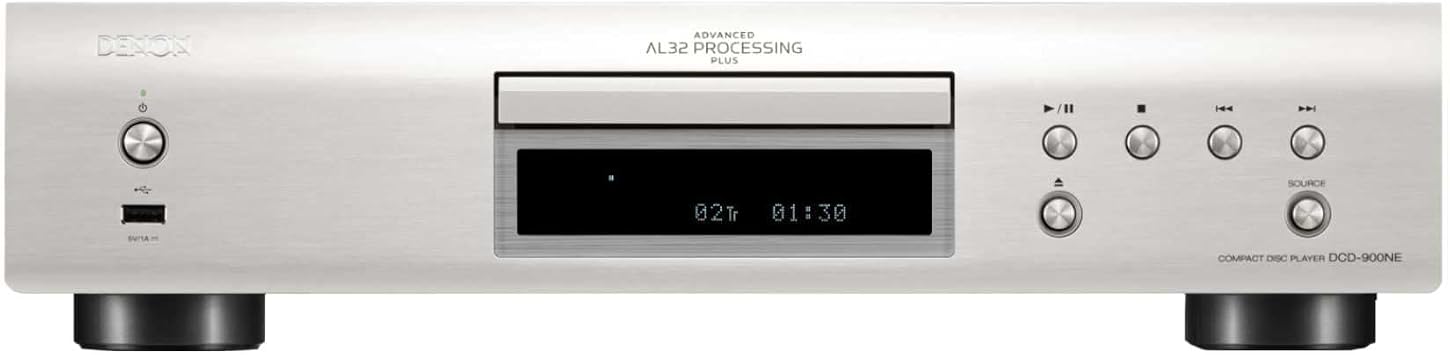 Denon DCD-900NE CD Player for Home - Silver