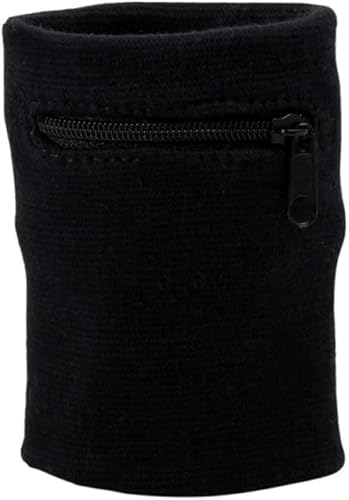 Miniatura 2 de Suddora Bolsa de muñeca con cremallera - Banda para el sudorcartera para llaves, identificación, tarjetas, dinero en efectivo