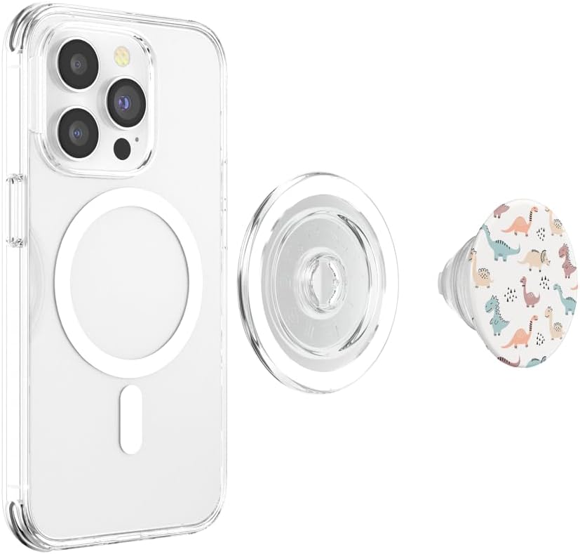 Cute Popsocket Cute Dinosaurs Phone Pop Socket Kids Dinosaur PopSockets PopGrip for MagSafe