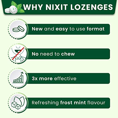 Nixit-Nicotine-Lozenge-2mg-Frost-Mint-Flavored-Lozenge-to-Quit-Smoking-Sugar-Free-10-LozengesPack-of-28