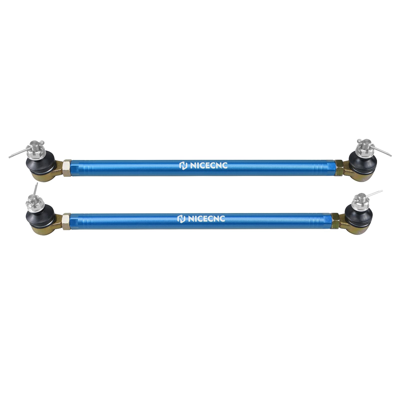 NICECNC Tiges de direction et embouts de tige de direction compatibles avec Yamaha Raptor 700 YFM700 2013 2015-2023, Raptor 700 YFM700R 2006 2007 2008 2014, Raptor 700R YFM700R 2009-2013 2015-2023 Kit