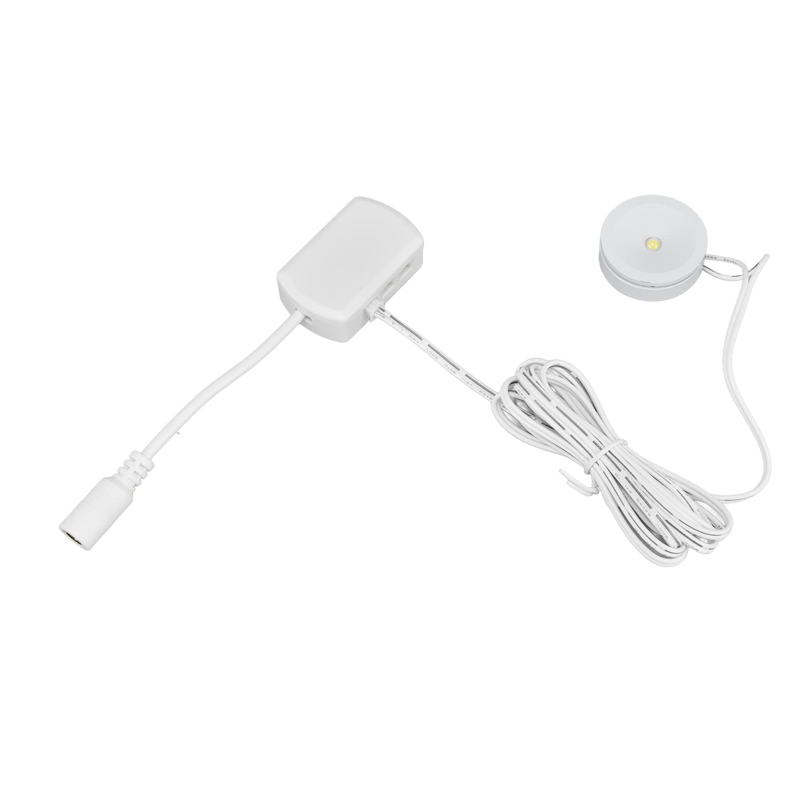 Foco LED de aluminio ultradelgado de 37 mm con regulación para armarios 8