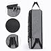 Fashionable Shoe Storage Bag for Travel, Black Skull Flower, Unisex Waterproof Breathable Shoe Organizer, Versatile for Women and Men