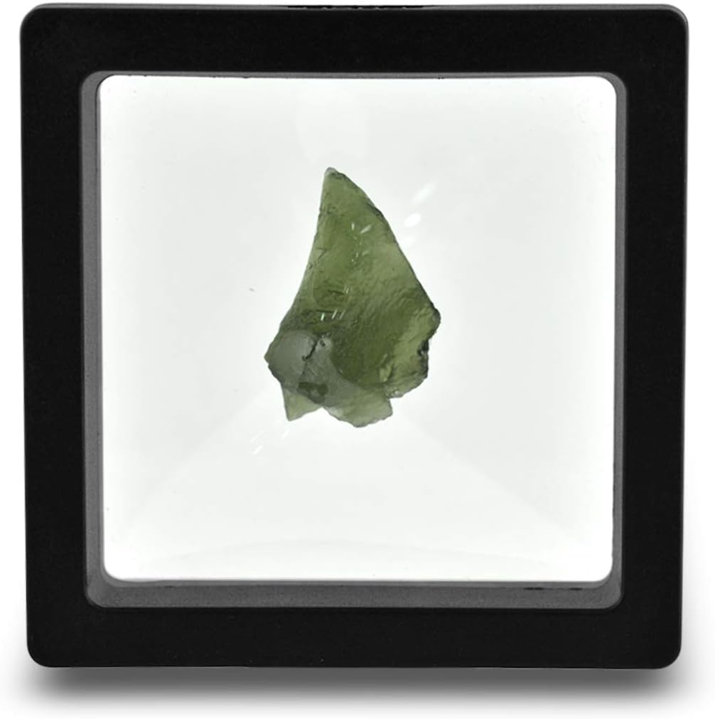 Genuine Rough Moldavite 15-20 carat Stone, One Piece