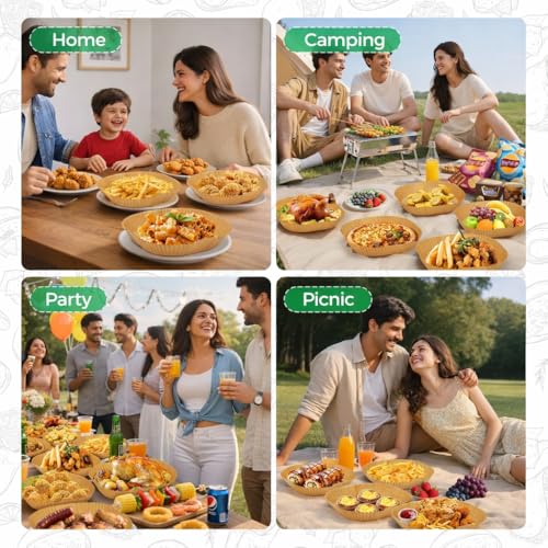 Image of Eurowrap Air Fryer Paper Sheets (100 PCS) | Oil-Proof Parchment Liners for Frying, Baking & Roasting | Non-Stick Butter Paper for Air Fryer