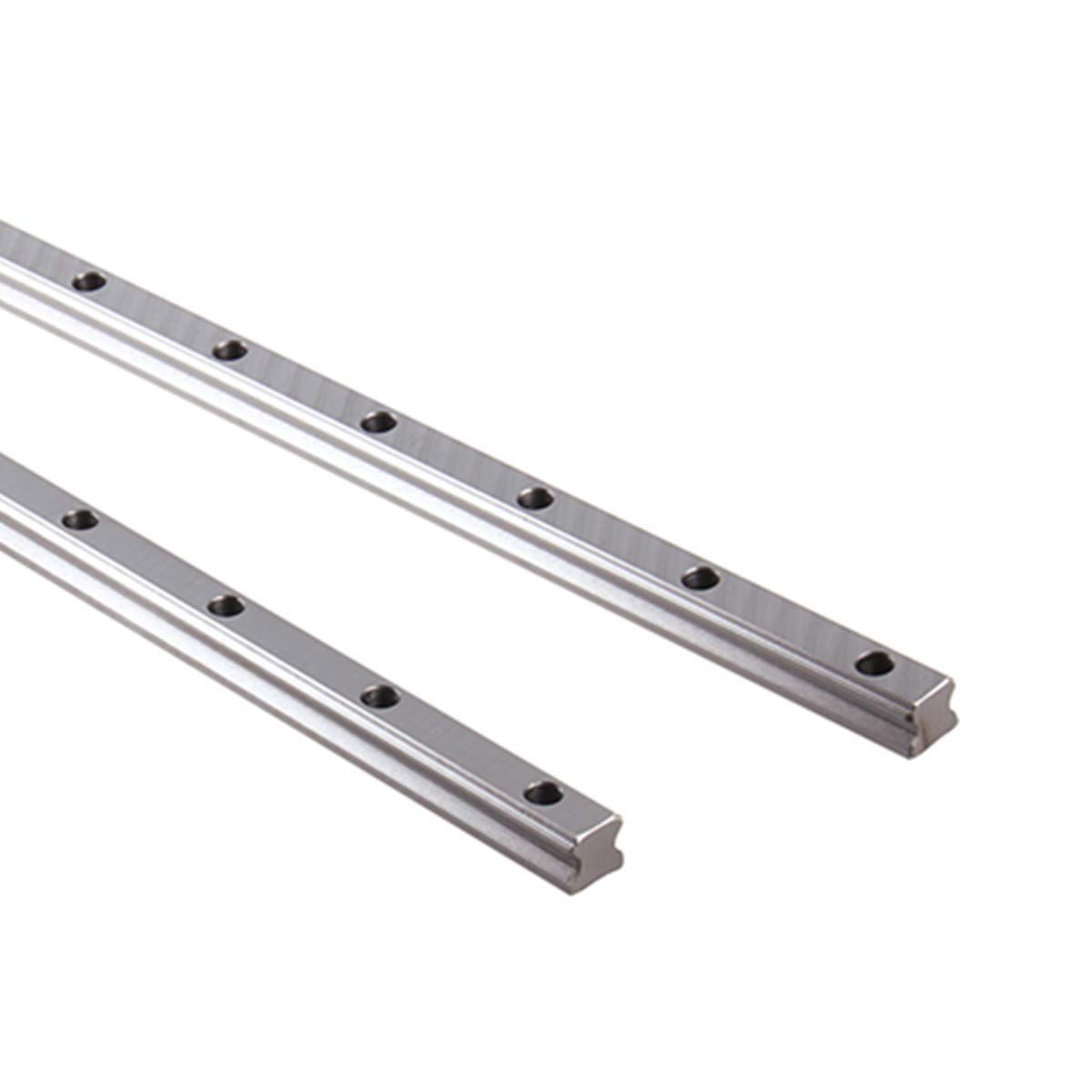 HGR15 - Binario lineare da 1500 mm, 2 guide lineari con 4 blocchi di scorrimento HGH15CA da 15 mm, set di scorrimento lineare per stampanti 3D fai da te e macchine CNC