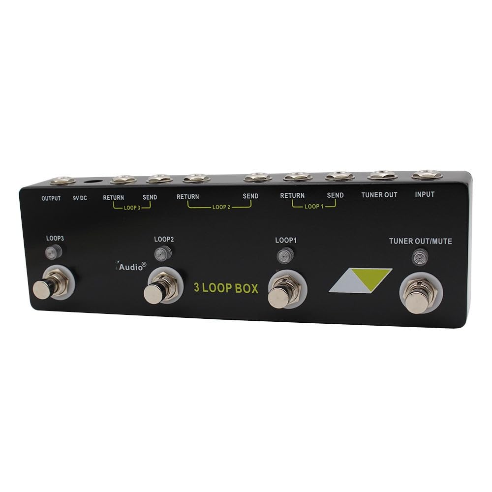 Amazon | Audio 3 LOOP BOX ギターエフェクター ループスイッチャー 3