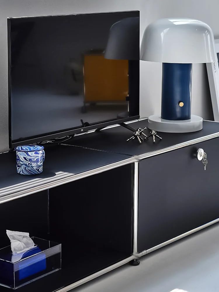 Modern Storage Cabinet Sideboard Versatile Free-Standing Organizer Cabinets for Home Office, Living Room, Bedroom, Kitchen, Garage