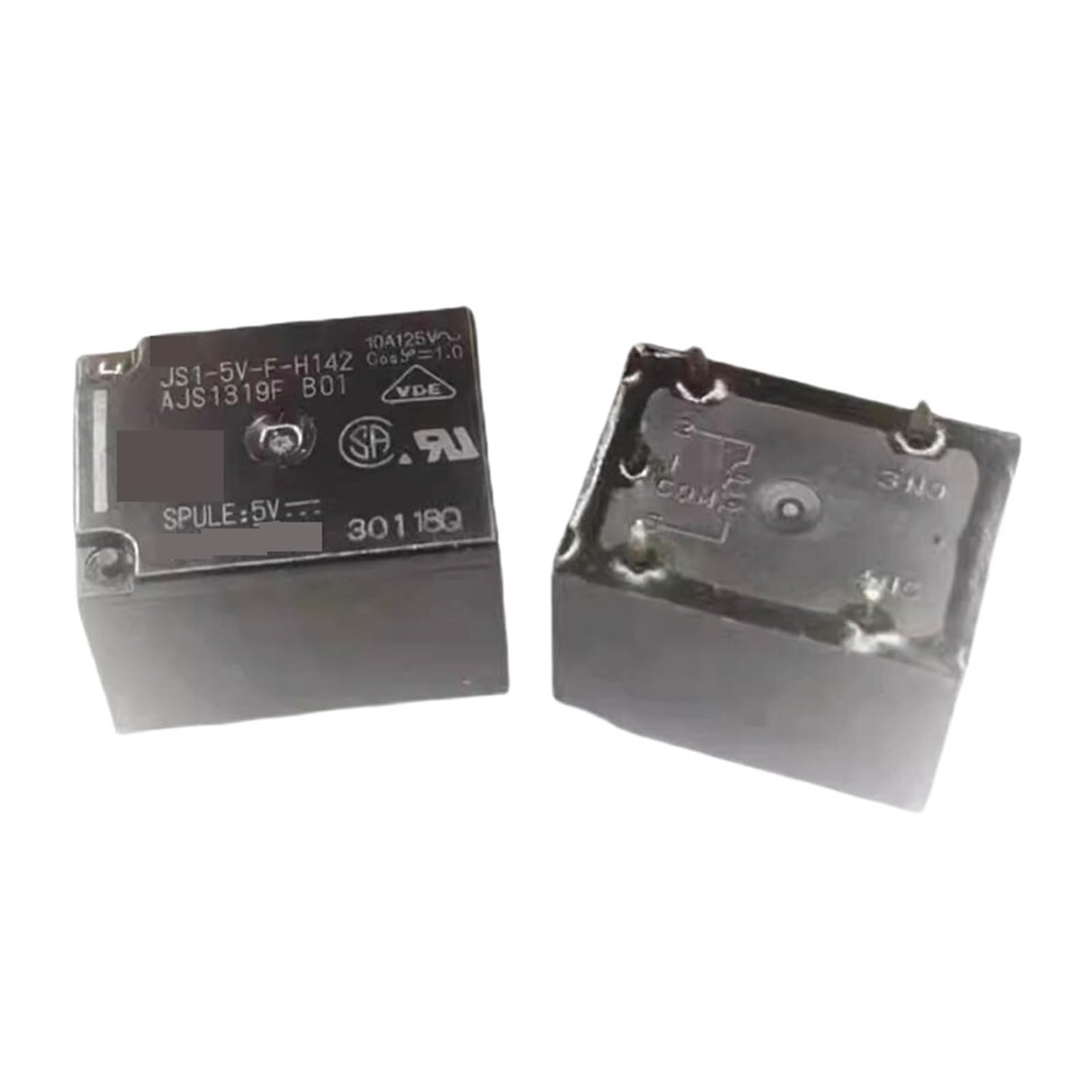 Relais électromécanique JS1-5V-F-H142 AJS1319F 5V pour circuit imprimé