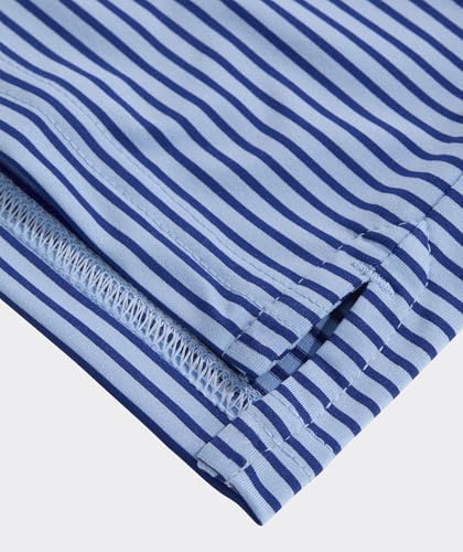Image of Vineyard Vines Kids Bradley Stripe Sankaty Polo (Toddler /Little Kids /Big Kids)