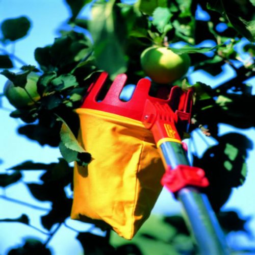 Image of WOLF-Garten Fruit Picker with cutting blade and soft cloth catching-bag RGM