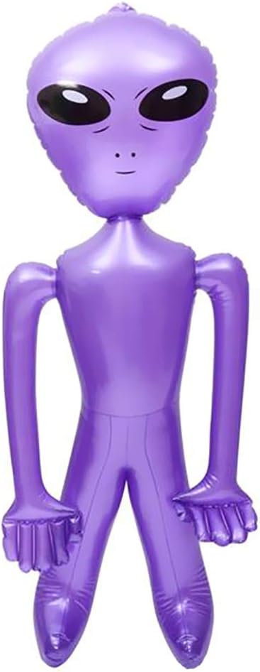 The Dreidel Company Jumbo Alien Inflate, Jumbo Game Prize, Party Decorations, One Pieces Per Order, Assorted Colors, Approx. 72" Tall